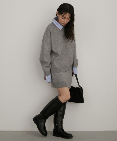 Aunt Marie's（アントマリーズ） ブーツ 2WAYフェイクレザーベルト