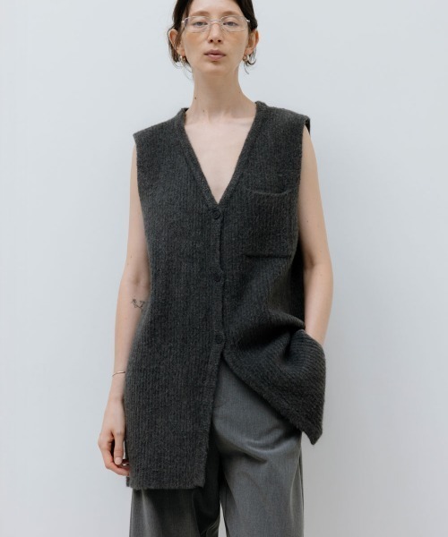 Studio Doe ベスト ジレ Studio Doe X-silhouette Knitted Vest