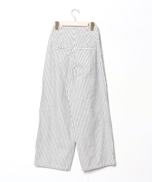 「Munich」 ストライプ柄パンツ XX-SMALL ブルー レディース_画像2