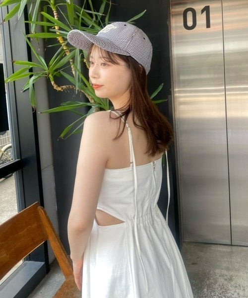 「Chico」 キャミソールワンピース FREE ブラック レディース_画像7