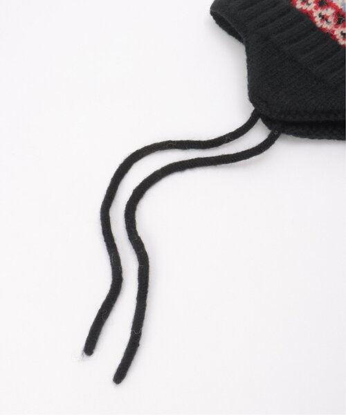 VENCE EXCHANGE ニット帽 ニットキャップ ノルディック柄ニット帽