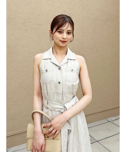 snidel ネイビーサイズ1 SNIDEL 「SNIDEL」 シャツワンピース 1 ネイビー レディース