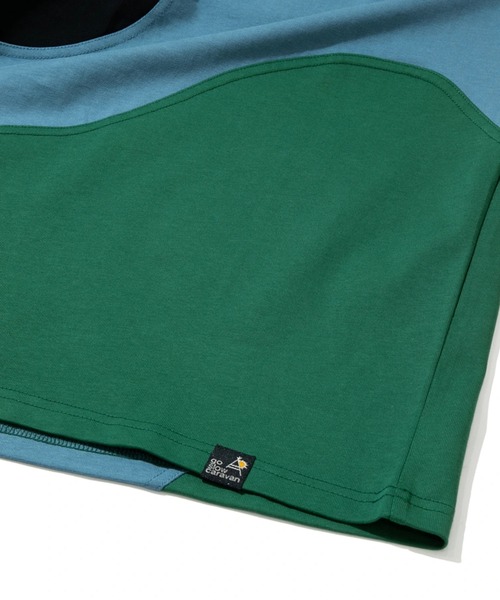 「go slow caravan」 半袖Tシャツ X-LARGE グリーン メンズ_画像5