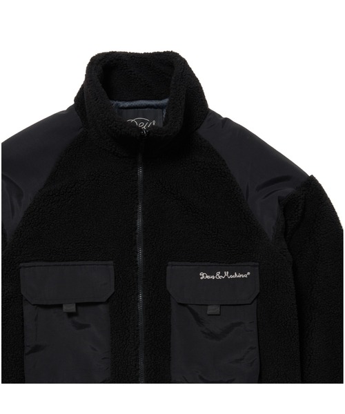 「DEUS EX MACHINA」 ブルゾン LARGE ブラック メンズ_画像3