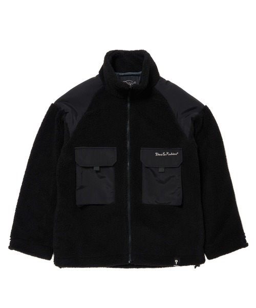 「DEUS EX MACHINA」 ブルゾン LARGE ブラック メンズ_画像7