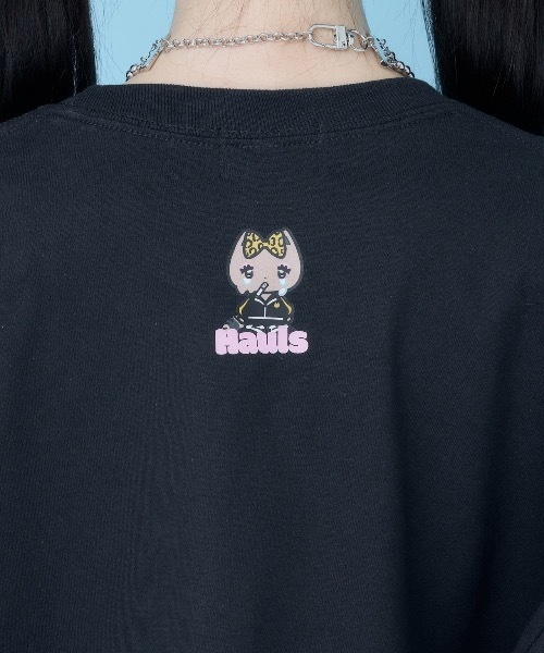Hauls tシャツ ギャル吉BIGロンTEE レディース メンズ : ZOZOTOWN