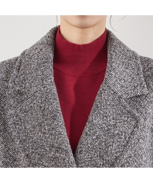 SUIT SELECT コート チェスターコート ダブルブレストロングチェスター