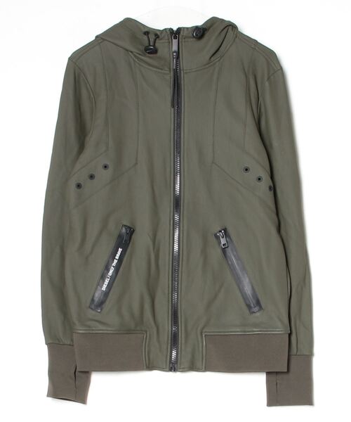 DIESEL（ディーゼル） ブルゾン X-SMALL グリーン メンズ : ZOZOTOWN