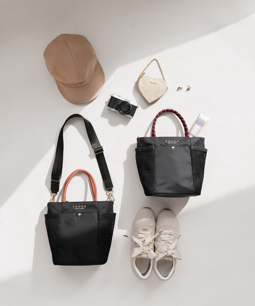 michika出品 TOCCA（トッカ） ショルダーバッグ バッグ PESCA BAG ナイロンバッグ