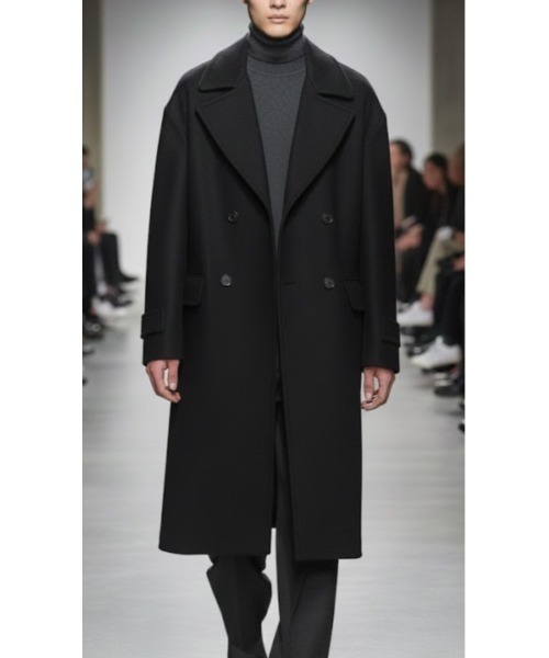 Sakka チェスターコート コート GGD国産ダブルチェスターウールコート