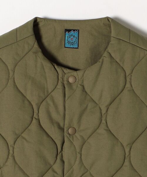 「SUNNY SPORTS」 ベスト ONE SIZE オリーブ レディース_画像2