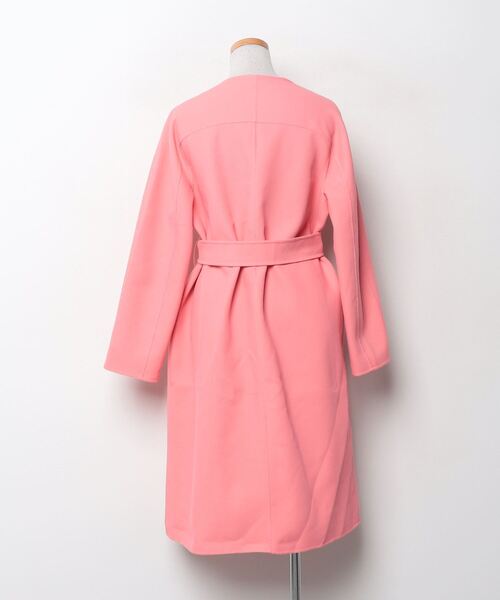 ANAYI ノーカラーコート　ピンク⭐︎美品 ANAYI（アナイ） ノーカラーコート 36 ピンク レディース : ZOZOTOWN