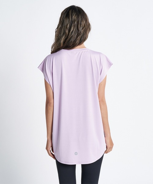 「ROXY」 ノースリーブトップス LARGE パープル レディース_画像7