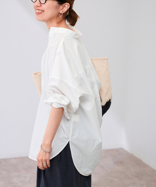 FRAMeWORK（フレームワーク） 長袖ブラウス FREE ブルー レディース