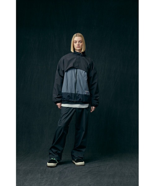 「WHIZLIMITED」 ナイロンブルゾン LARGE グレー メンズ_画像2