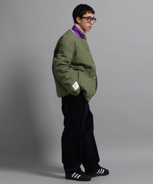 George's ブルゾン アウター キルティングアートブルゾン メンズ