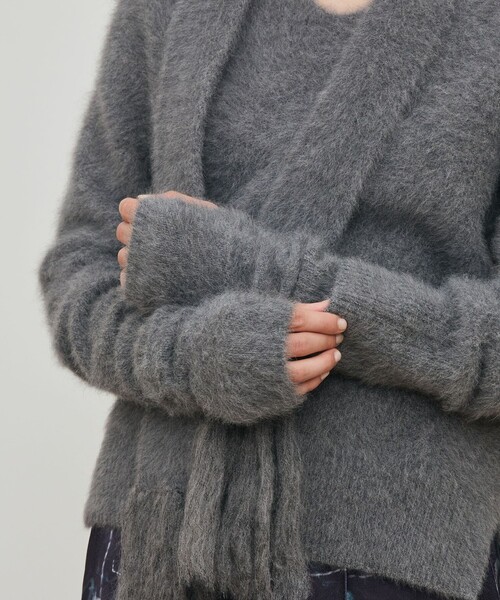 完売品DESPRES フォックスカシミヤハンドウォーマー DES PRES（デプレ） 手袋 フォックスカシミヤ ハンドウォーマー