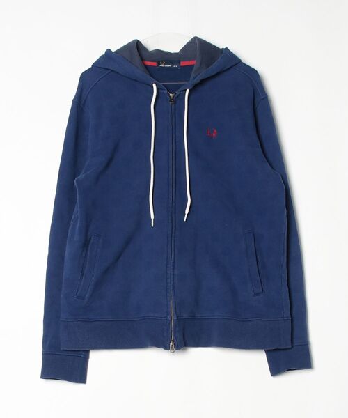 FRED PERRY（フレッドペリー） ジップアップパーカー X-LARGE ネイビー