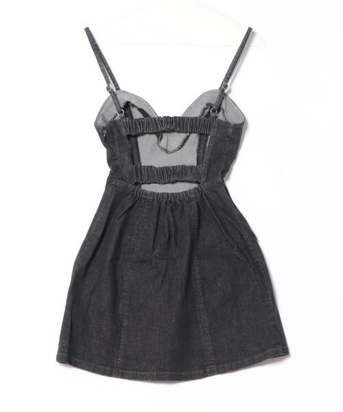 「EATME」 キャミソールワンピース FREE ブラック レディース_画像2