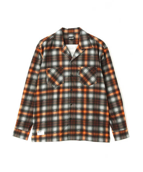 Schott N.Y.C（ショット） 「schott」 長袖シャツ X-LARGE グレー