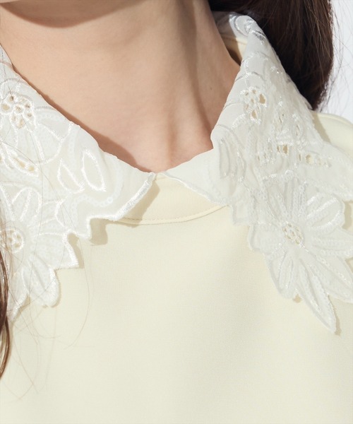 「SWINGLE」 ノースリーブワンピース FREE ブラック レディース_画像6