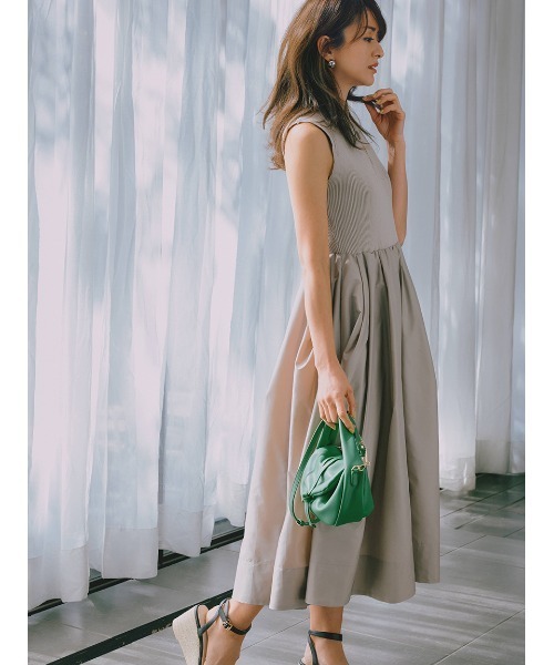 CELFORD（セルフォード） ドッキングワンピース - ベージュ レディース