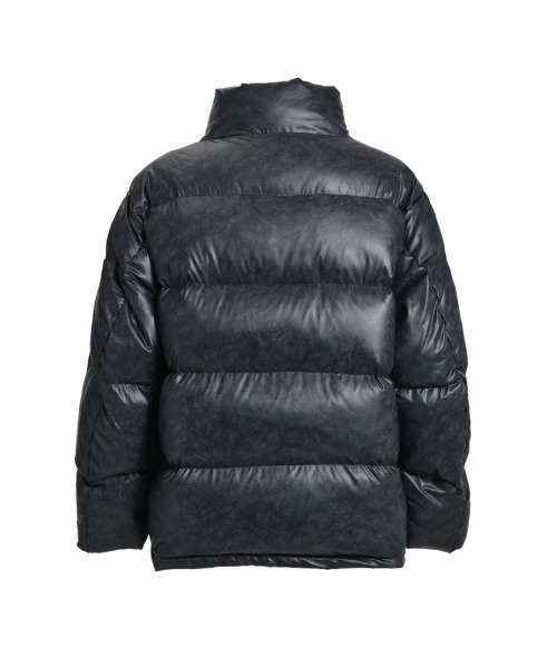 BREATH ダウンジャケット ダウン TRANSFER LEATHER DOWN メンズ