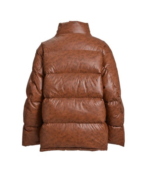 BREATH ダウンジャケット ダウン TRANSFER LEATHER DOWN メンズ