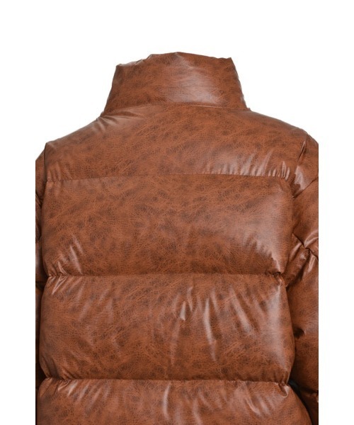 BREATH ダウンジャケット ダウン TRANSFER LEATHER DOWN メンズ