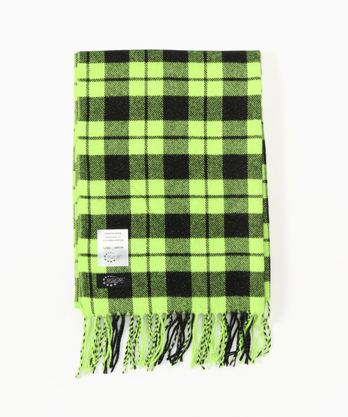 AFB（エーエフビー） スカーフ バンダナ GLITTER CHECK SCARF メンズ