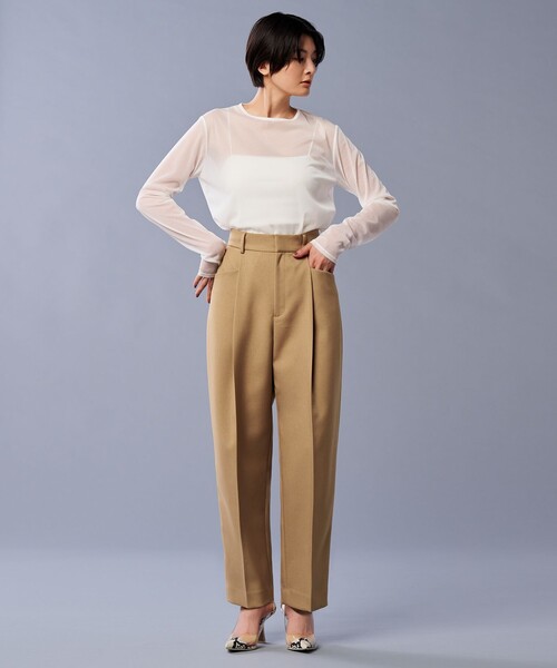 「uncrave」 パンツ 1 ベージュ レディースの画像2