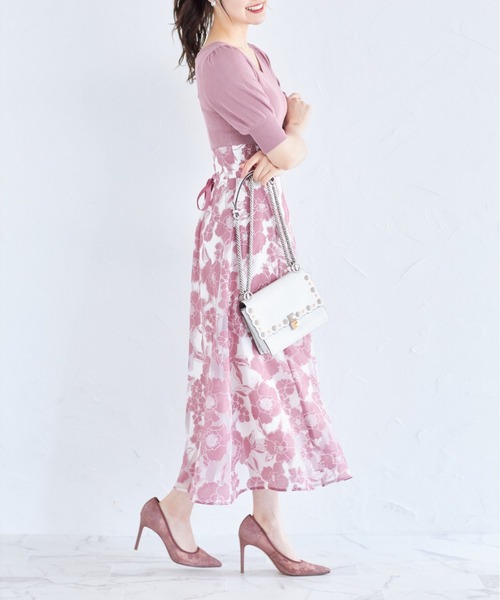 「tocco closet」 ドッキングワンピース M ピンク レディース_画像5
