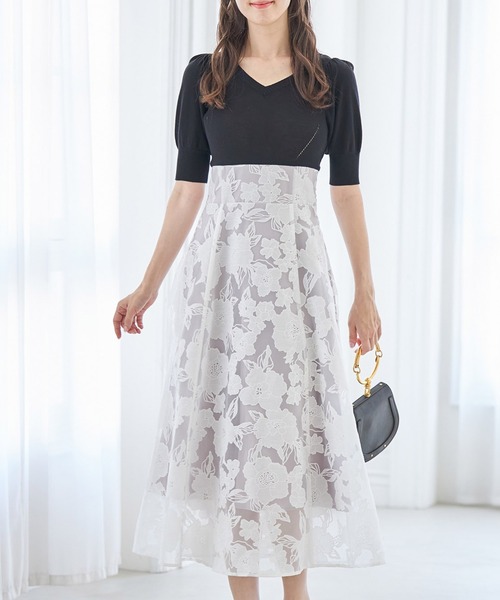 「tocco closet」 ドッキングワンピース M ピンク レディース_画像7