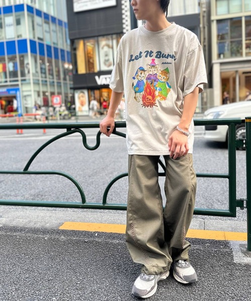 MILKBOY（ミルクボーイ） tシャツ LET IT BURN Tシャツ レディース