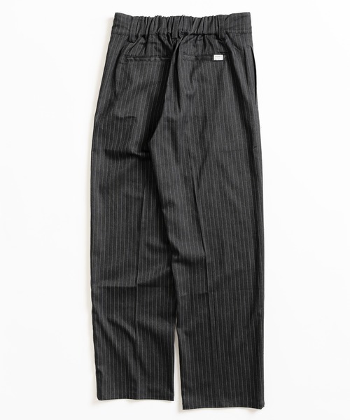 「MUHET」 スラックス X-LARGE チャコールグレー レディース_画像2