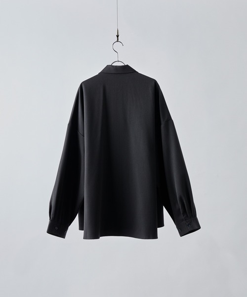 「cussil」 長袖シャツ S ブラック メンズ_画像9