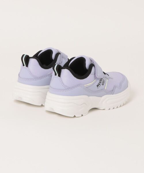「NUOVO」 「KIDS」ローカットスニーカー 18 パープル キッズ_画像2