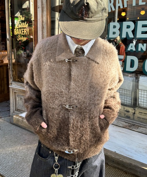 kutir ファイヤーマンジャケット クティール kutir（クティール） ブルゾン アウター FIREMAN GRADATION ZIP KNIT