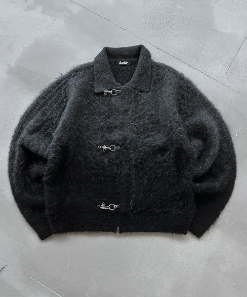 kutir ファイヤーマンジャケット クティール kutir（クティール） ブルゾン アウター FIREMAN GRADATION ZIP KNIT