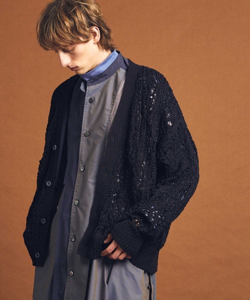 MAISON SPECIAL（メゾンスペシャル） ニットカーディガン 1 ブラック