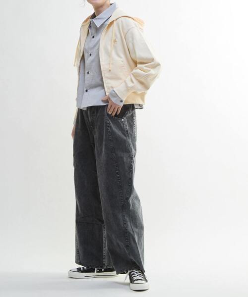 CONVERSE TOKYO パーカー BACK SPINDLE LOGO ZIP HOODIE レディース CONVERSE TOKYO パーカー BACK SPINDLE LOGO ZIP HOODIE レディース