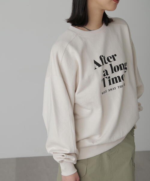 「FREE'S MART」 スウェットカットソー FREE ネイビー レディース_画像3