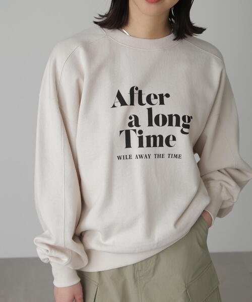 「FREE'S MART」 スウェットカットソー FREE ネイビー レディース_画像7