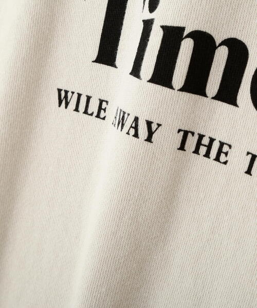 「FREE'S MART」 スウェットカットソー FREE ネイビー レディース_画像8