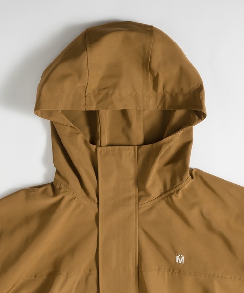 「MUHET」 マウンテンパーカー MEDIUM ライトグレー レディース_画像5
