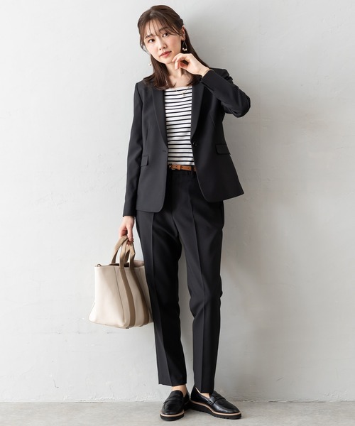 MAISONCOMFY セットアップ 「洗えるスーツ」テーラードジャケット