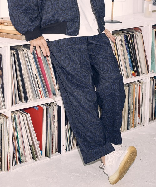 「ADAM PATEK」 スラックス 1 ブラック メンズ_画像2