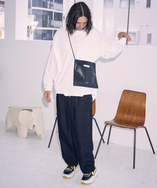 「ADAM PATEK」 スラックス 1 ブラック メンズ_画像8