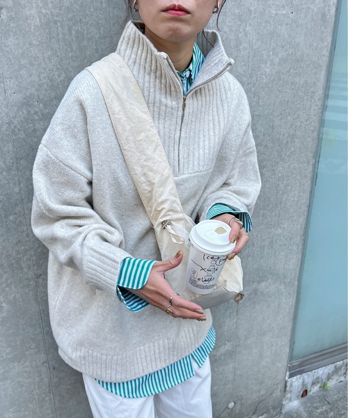 「feepur」 長袖ニット MEDIUM ブラック レディース_画像5