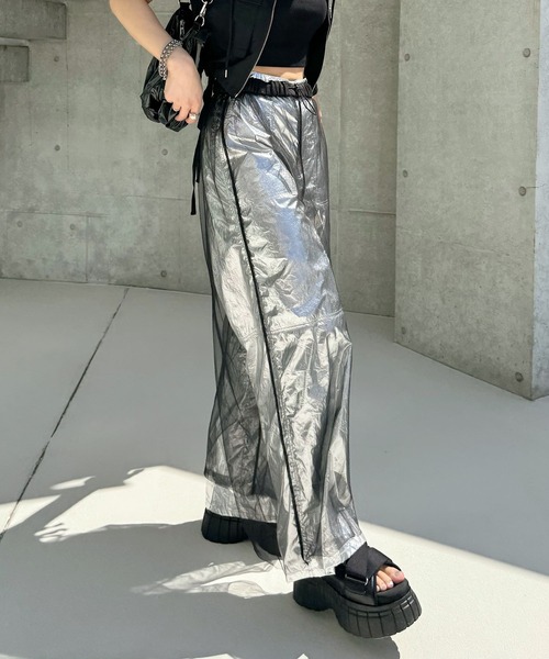 「PAGEBOY」 イージーパンツ FREE グレー系その他2 レディース_画像5